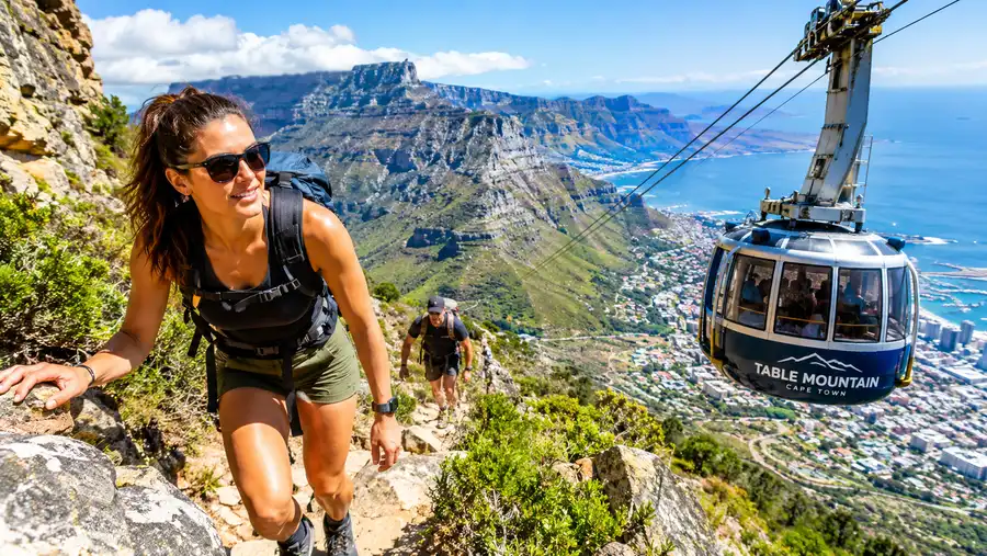 Hiking vs Cableway Best Way to Reach the Top of Table Mountain