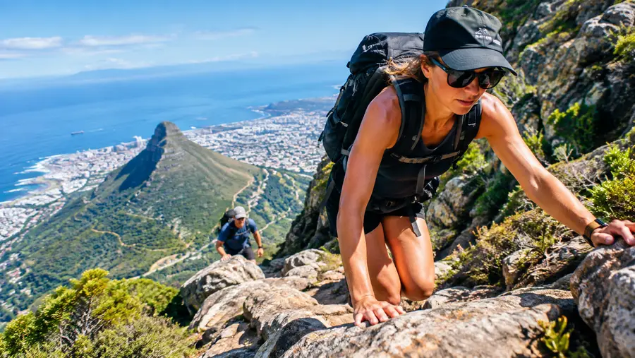 Indien Venster Wanderung Fortgeschrittene Tafelberg-Route