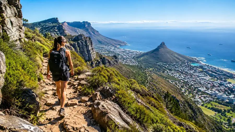 Indien Venster Wanderung Fortgeschrittene Tafelberg-Route