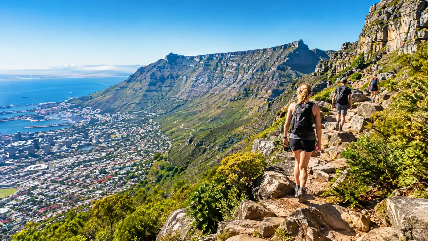 Platteklip Gorge Hike Fastest Route Up Table Mountain